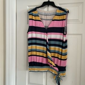 Loft V-Neck Wrap Tank